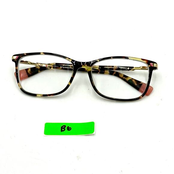 FURLA VFU434K COL.0909 Brown Tortoise/Pink Eyeglasses FRAMES ONLY 53-15-135 (B6) - Picture 7 of 7